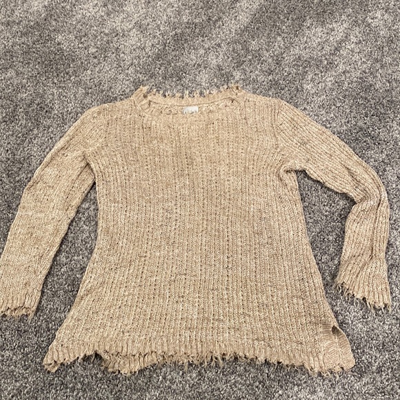 Nic + Zoe Fringe Mix Sweater Size: XS/ S - Picture 1 of 9